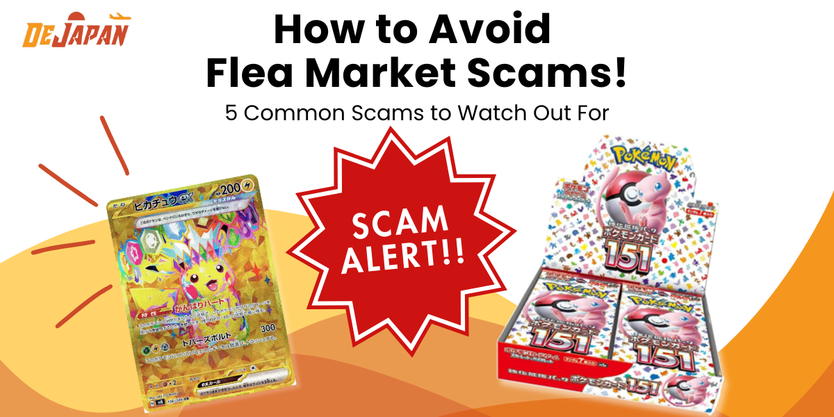 How To Avoid Flea Market Scams! (Trading Card Edition)